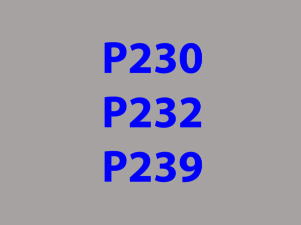 P230 / P232 / P239